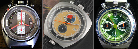 Bullheads van Breiling, Omega en AKA/Alba. Klik voor een vergroting.