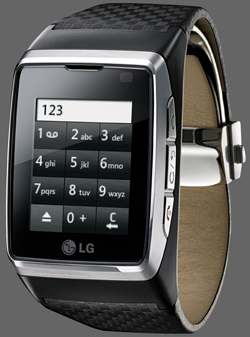 LG Watch Phone GD910 - klik aan voor een grotere afbeelding
