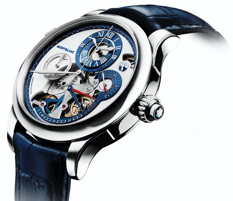 Montblanc R�gulateur Nautique �Wristwatch Chronograph� - klik aan vor een vergroting