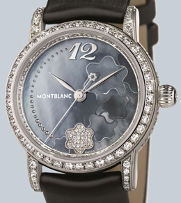 Montblanc Star Magie d��toiles met blauw-zwarte wijzerplaat