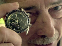 Morely met de "Speedmaster van Aldrin"