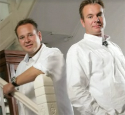 Tim (links) en Bart Gr�nefeld