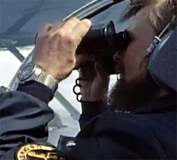 Oudste zoon Philippe Cousteau met left-crown Seamaster 1000