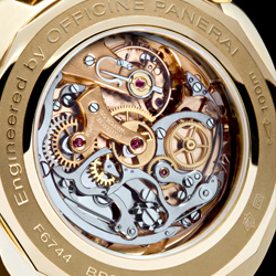 Panerai kaliber OP XXVIII gebaseerd Minerva uurwerk