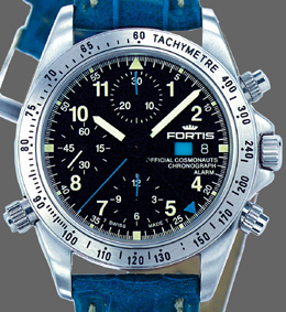 Fortis eerste automatische chronograaf met een ge�ntegreerd mechanisch alarm