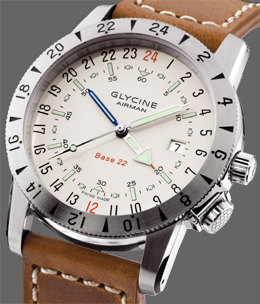 Glycine Airman Base 22 GA-Version - klik aan voor een grotere afbeelding