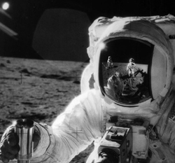 Twee andere astronauten in het vizier - Photoshop? 
