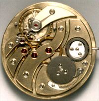 een Piaget zakhorlogeuurwerk uit 1914