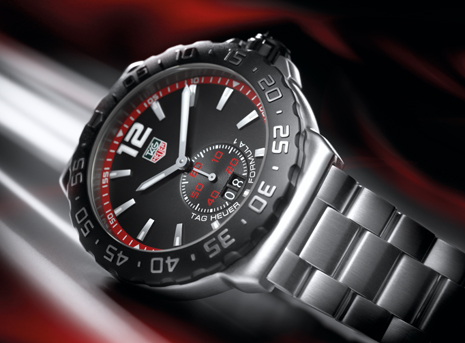 TAG Heuer Formula 1 Watch ‘Black Bezel with Red Flange’