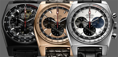 Zenith El Primero New Vintage 1969 ?The Originals? uit 2009
